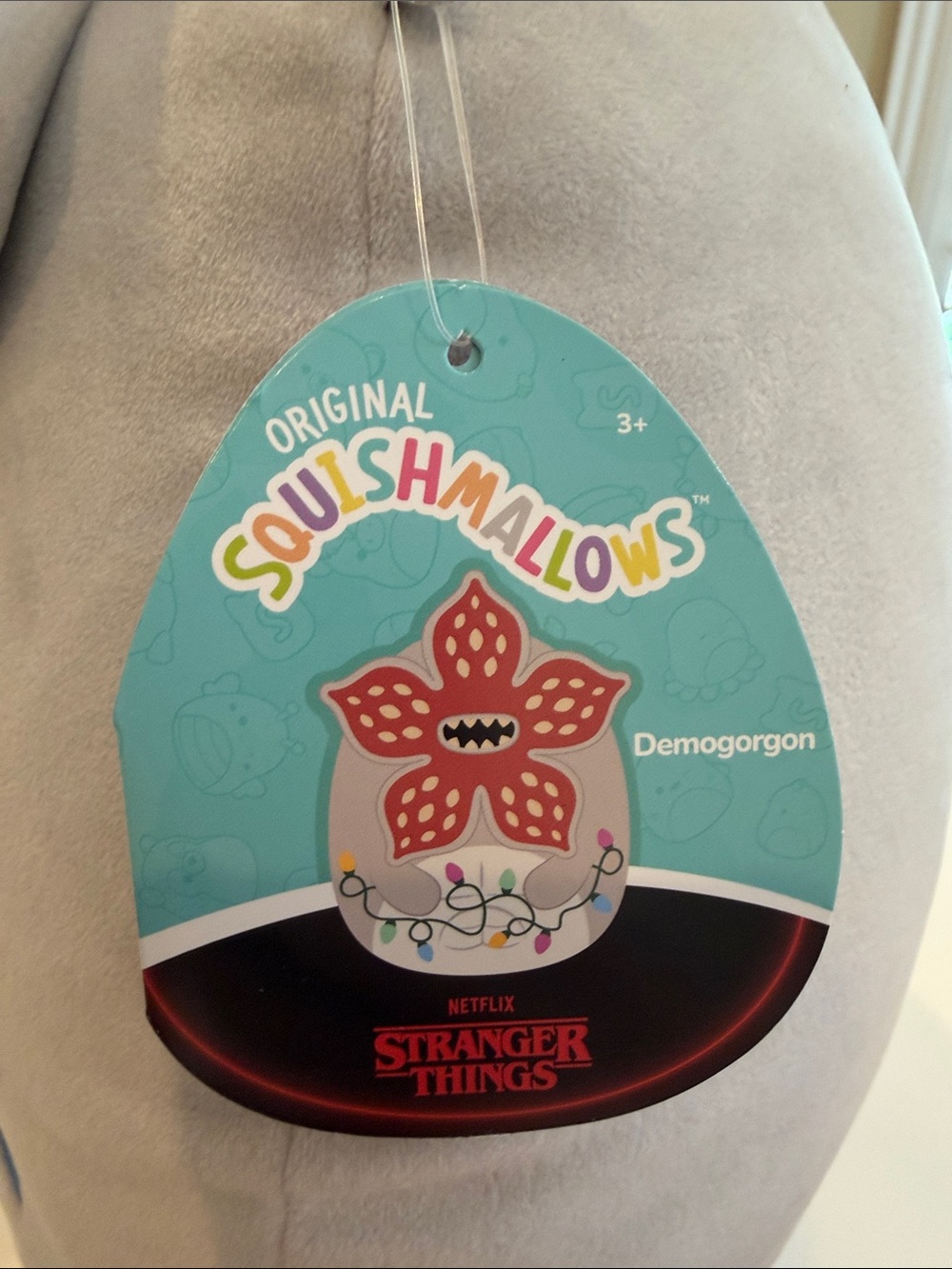 NWT 12” Netflix’s Stranger Things Demogorgon with Christmas Lights Plush - Picture 3 of 5